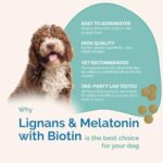 PranaPets Lignans & Melatonin with Biotin Blend Naturally Aids in Relieving Symptoms of Cushing’s in Dogs up to 25 lb | Promote Healthy Balance & Overall Well-Being - Image 7