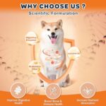 NATURE TARGET Glucosamine Joint Supplement for Dogs, Chondroitin, Omega-3, MSM, Hemp, Turmeric for Pain Relief, Dog Joint Supplement with Calcium for Bone Health, 120 Chicken Flavored Crunchy Chews - Image 6