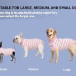 Sebdtico Recovery Suit for Dogs,Dog Surgery Suit Female Spay,Soft Dog Onesie for Surgery Female,Dog Cone Alternative Surgical Recovery Suit Female,Abdominal Wounds Licking Anti Suit for Dogs - Image 5