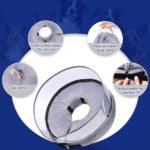 BARKLESS Dog Cone, Inflatable Dog Cone After Surgery for Small Medium Large Breeds, Soft Surgery Collar with Enhanced Anti-Licking Guard Shield for Pets, Protective Donut Collar - Image 2