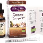Amber NaturalZ Vibactra Plus Herbal Supplement for Dogs, Cats, Birds, Guinea Pigs, and Rabbits | Herbs for Immune Health and Yeast Balance | 1 Fluid Ounce Glass Bottle | Manufactured in The USA - Image 6