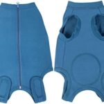 Dog Surgery Recovery Suit - After Spay, Abdominal Wounds Post Surgical Recovery, Anti Licking Breathable Dog Onesies for Small, Medium & Large Pet, Alternative Bandages Cone E-Collar - Image 6
