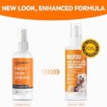 Hot Spot Spray for Dogs, Upgraded Pipot Skin Spray for Dogs, Itch Relief and Hot Spot Treatment for Dogs, Supports Skin Infections and Irritations for All Animals, 2oz - Image 2