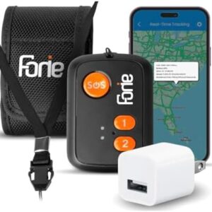 GPS Tracker for Seniors | Medical Alert Device | Mini Phone with Unlimited Two-Way Cellular Calls | Senior Tracker with Fall Detection