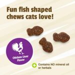 Pet Naturals Hairball for Cats with Omega 3, Chicken Flavor, 160 Chews - Can Help Eliminate Hairballs and Manage Excess Shedding - No Corn or Wheat - Image 5