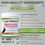 Trulysine L-Lysine for Cats Immune Support Oral Powder 4oz/100g - Cats & Kittens of All Age, Sneezing, Runny Nose Squinting, Watery Eyes - Fish & Poultry Flavor (U.S.A)(100 Grams ( 500mg / Scoop)) - Image 2