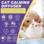 Cat Calming Diffuser Refill, 8 Pack Pheromones for Cats Multicat Diffuser Plug in Refill Pheromone to Calm Cats Soothing Feline Anxiety Stress 48ml Each Fit All Common Diffusers - Image 4
