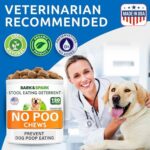 BARK&SPARK NO Poo Treats - Prevent Dog Poop Eating - Coprophagia Treatment - Stool Eating Deterrent - Probiotics & Enzymes - Digestive Health + Breath Aid - 120 Soft Chews - USA Made - Liver - Image 6