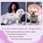 Kuoser Dog Recovery Suit for Dogs After Surgery,Professional Surgical Onesie for Female Male Dogs Spay Neuter,Soft Dog Surgery Suit Bodysuit for Abdominal Wounds Skin Disease,Light Purple Leopard XL - Image 5