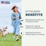 Better Bones Bone Meal for Dogs - Dog Calcium Supplement for Healthy Joints, Teeth, & Bones - from 100% Grass-Fed New Zealand Beef Bone - Image 2
