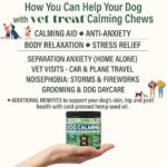 Hemp Calming Chews for Dogs - Dog Calming Chews - Anxiety Relief Treats with Melatonin - Advanced Stress Relief, Separation Aid, Barking, Thunder, Fireworks, Travel - Made in USA - 120 Soft Chews - Image 2