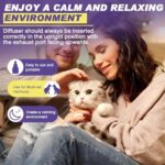 Cat Calming Diffuser Refill, 8 Pack Pheromones for Cats Multicat Diffuser Plug in Refill Pheromone to Calm Cats Soothing Feline Anxiety Stress 48ml Each Fit All Common Diffusers - Image 6