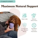 Natural Dog Company Aller-Immune Chews, Allergy Relief & Immune Support for Dogs, Itch Relief, Skin, Coat & Gut Health with Probiotics, Colostrum & Salmon Oil, Grain-Free Dog Supplement - 90 Chews - Image 5