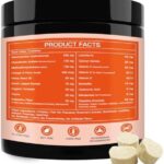 NATURE TARGET Glucosamine Joint Supplement for Dogs, Chondroitin, Omega-3, MSM, Hemp, Turmeric for Pain Relief, Dog Joint Supplement with Calcium for Bone Health, 120 Chicken Flavored Crunchy Chews - Image 8
