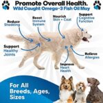 Omega 3 Fish Oil for Dogs - Better Than Salmon Oil for Dogs - Dog Fish Oil Supplement - Reduce Shedding & Itching - Supports Joints, Brain, Heart Health- Dog Skin and Coat Supplement - Fish Oil Liquid - Image 2