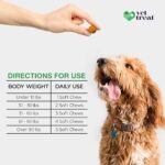 Hemp Calming Chews for Dogs - Dog Calming Chews - Anxiety Relief Treats with Melatonin - Advanced Stress Relief, Separation Aid, Barking, Thunder, Fireworks, Travel - Made in USA - 120 Soft Chews - Image 6