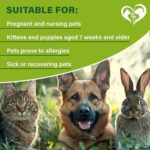 Flea and Tick Prevention for Small Dogs & Cats, Rabbits - Natural Flea Treatment & Pest Control - Topical Flea & Mosquito Repellent for Puppy and Kitten - All Pets - Image 6