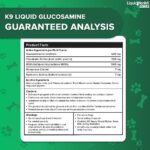 LIQUIDHEALTH 32 Oz K9 Liquid Glucosamine for Dogs, Puppies and Senior Canines - Chondroitin, MSM, Hyaluronic Acid – Joint Health, Dog Vitamins Hip Joint Juice, Dog Joint Oil (2-Pack) - Image 6