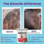 Dinovite Probiotics for Dogs – Promotes Healthy Skin & Coat with Omega 3 for Dogs, Tackles Hot Spots, Supports Digestion & Gut Health – 90 Day Supply for Large Dogs, 45+ lbs - Image 4