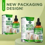 Natural Antibiotics for Dogs to Help with Allergies and UTIs | Kennel Cough Medicine for Dogs | Cat Antibiotics for Infection | Herbal Supplement is Excellent for All Breeds and Ages | 2 oz - Image 2