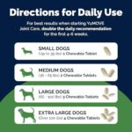Hip and Joint Supplement - 120 Tablets with Glucosamine, Chondroitin, Omega 3, Hyaluronic Acid, Green Lipped Mussel, & Fish Oil for Dogs - Joint Support Supplement - Senior Dogs - Image 8