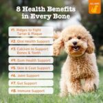 Zesty Paws Dental Bones - Fights Tartar & Plaque - Gum, Teeth & Bone Health - Cinnamon for Dog Breath - Immune, Joint, Gut, Skin & Coat Support - Omega 3 EPA & DHA and Calcium - Small Dogs - 28 ct… - Image 2