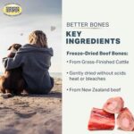 Better Bones Bone Meal for Dogs - Dog Calcium Supplement for Healthy Joints, Teeth, & Bones - from 100% Grass-Fed New Zealand Beef Bone - Image 3