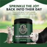 Pure Green Lipped Mussel Powder for Dogs and Cats - 100% New Zealand Green Lipped Mussels - Anti Inflammatory Supplement & Vitamins to Help Your Pet Deal with Arthritis, Joint Pain Relief - 150 Grams - Image 7