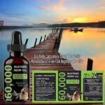 Buster's Organic Hemp Oil Large 60 Milliliters 2Pack 4Month Supply for Dogs Cats Max Potency Made in USA Omega Rich 3 6 and 9 Hip and Joint Health, Natural Relief, Calming - Image 2