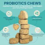 Probiotics for Dogs - Dog Probiotics with Prebiotics & Digestive Enzymes, Support Cut Health, Digestive Health & Immune System, Diarrhea & Allergy Itch Relief, 180 Soft Chews - Image 2