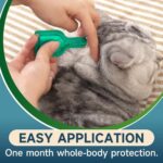 Flea Treatment for Cat Flea and Tick Prevention for Cats Kitten, 6-Month Supply, Cat Flea Treatment & Control, Repellent, Fast Acting Topical Drops for Cats, Over 1.5 lbs, 24-Hour Protect - Image 3
