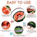 Dog Cone, Dog Surgery Collar, Inflatable Cones for Small Medium Large Dogs, Watermelon Dog Recovery Collar, Does not Impede Vision - Image 3