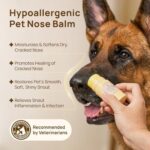 HICC PET Dog Nose Balm - Soothes Repairs Moisturizes Dry Cracked Nose - Dog & Cat Snout Soother Butter Balm with Essential Oil​ - All Natural & Lick Safe - Dog's Nose Daily Care & Protection - Image 2