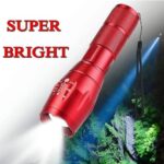 Pocketman Super Bright LED Flashlights Tactical Flashlight Portable Outdoor Torch with 5 Light Modes (5 Pack) - Image 2