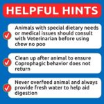 No Poo Chews for Dogs - Coprophagia & Stool Eating Deterrent with Probiotics, Digestive Enzymes & Breath Aid Support - Stop Dog Poop Eating - Made in USA - 120 Soft Chews - Duck Liver - Image 4
