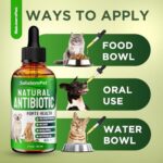 Natural Antibiotics for Dogs to Help with Allergies and UTIs | Kennel Cough Medicine for Dogs | Cat Antibiotics for Infection | Herbal Supplement is Excellent for All Breeds and Ages | 2 oz - Image 6