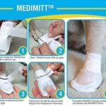 Medimitt Paw Bandages for Dogs, Cats and Pets Medical Booties, First aid for Paws Non Slip, Non Adhesive, Breathable,Disposable, Washable, 12 Pack (Small) - Image 5