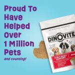 Dinovite Probiotic Supplement for Dogs - Omega 3 for Dogs - Hot Spot Relief - Skin & Coat Supplement for Dogs - 30 Day Supply (30 Day Supply, Medium Dogs (18-45 lbs)) - Image 8