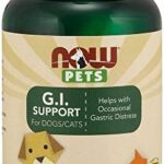 NOW Foods Pet Health, G.I. Support Supplement, Formulated for Cats & Dogs, NASC Certified, 90 Chewable Tablets - Image 3