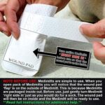 Medimitt Paw Bandages for Dogs, Cats and Pets Medical Booties, First aid for Paws Non Slip, Non Adhesive, Breathable,Disposable, Washable, 12 Pack (Small) - Image 4