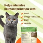 Pet Naturals Hairball for Cats with Omega 3, Chicken Flavor, 160 Chews - Can Help Eliminate Hairballs and Manage Excess Shedding - No Corn or Wheat - Image 4