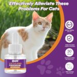 Cat Pheromones Calming Diffuser – Therapet Md Cat Diffuser Refills 4 x 48ml & 1 Plug Cat Calming Diffuser | Pheromone Diffuser for Cats, Reduces Stress & Anxiety Naturally - Image 7