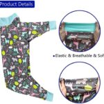 Dog Recovery Suit for Dogs After Surgery Female Male Medium Large Dog Neuter Spay Onesie for Shedding Prevent Licking Surgical Wound Dog Cone Alternative Giraffe - Image 3