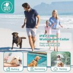 Dog Shock Collar, Electric Dog Training Collar with Remote 2680FT for 2 Dogs, IPX7 Waterproof Vibrating Dog Collar with 4 Training Modes, Rechargeable E-Collar for All Breeds, Sizes - Image 3
