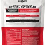Dinovite Probiotic Supplement for Dogs - Omega 3 - Hot Spot Relief - Skin & Coat Supplement - 30 Day Supply (30 Day Supply, Large Dogs (45+ lbs)) - Image 2
