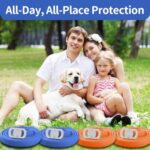 4 Pack Flea Collar for Dogs, 32 Months Flea and Tick Prevention for Dogs, Waterproof Dog Flea Collar, Dog Flea and Tick Treatment, Adjustable Flea and Tick Collar for Dogs Puppy -Blue & Orange - Image 7