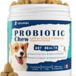 Probiotics for Dogs - Dog Probiotics with Prebiotics & Digestive Enzymes, Support Cut Health, Digestive Health & Immune System, Diarrhea & Allergy Itch Relief, 180 Soft Chews
