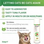 Vetoquinol Enisyl-F Oral Paste: L-Lysine Supplement for Cats - Tuna Flavor, 3.5oz (100mL) Pump - Image 5
