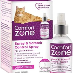 Comfort Zone Cat Calming Spray: Travel Size (2oz)