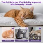 Cat Calming Diffuser, Effective Therapet MD Cat Diffuser, Relaxing Cat Calming Pheromone Diffuser for Cat Anxiety Relief Reduce Stress Fighting Scratching, 2 Diffusers 4 Refills - Image 4